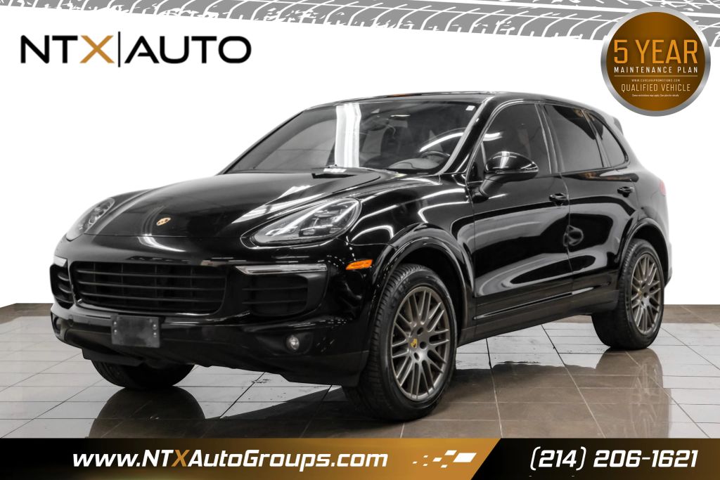 2018 PORSCHE CAYENNE SUV V6, 3.6 LITER PLATINUM EDITION SPORT UTILITY 4D