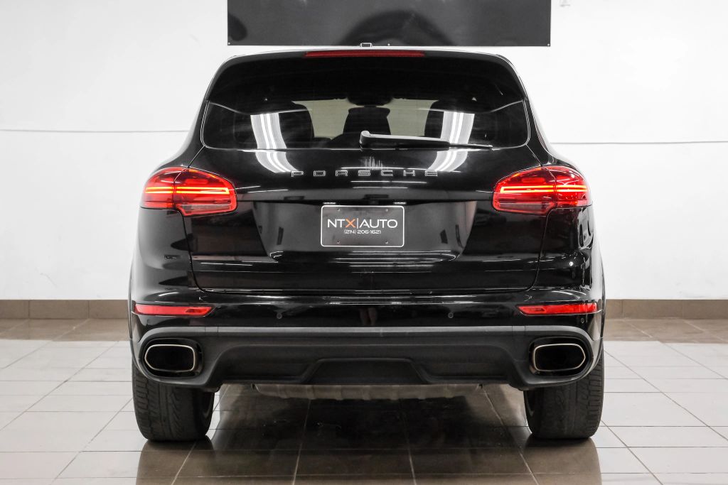 2018 PORSCHE CAYENNE SUV V6, 3.6 LITER PLATINUM EDITION SPORT UTILITY 4D