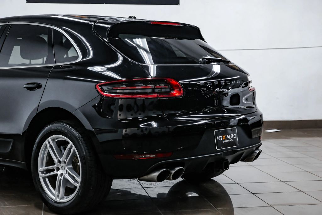 2016 PORSCHE MACAN SUV V6, TWIN TURBO, 3.0 LITER S SPORT UTILITY 4D