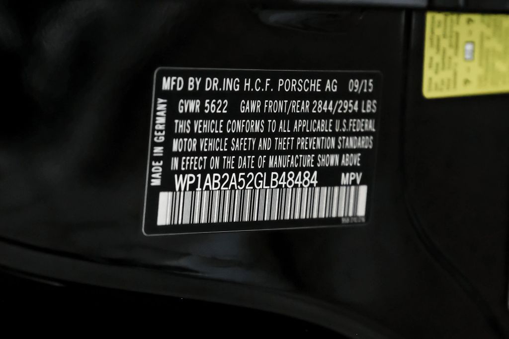 2016 PORSCHE MACAN SUV V6, TWIN TURBO, 3.0 LITER S SPORT UTILITY 4D