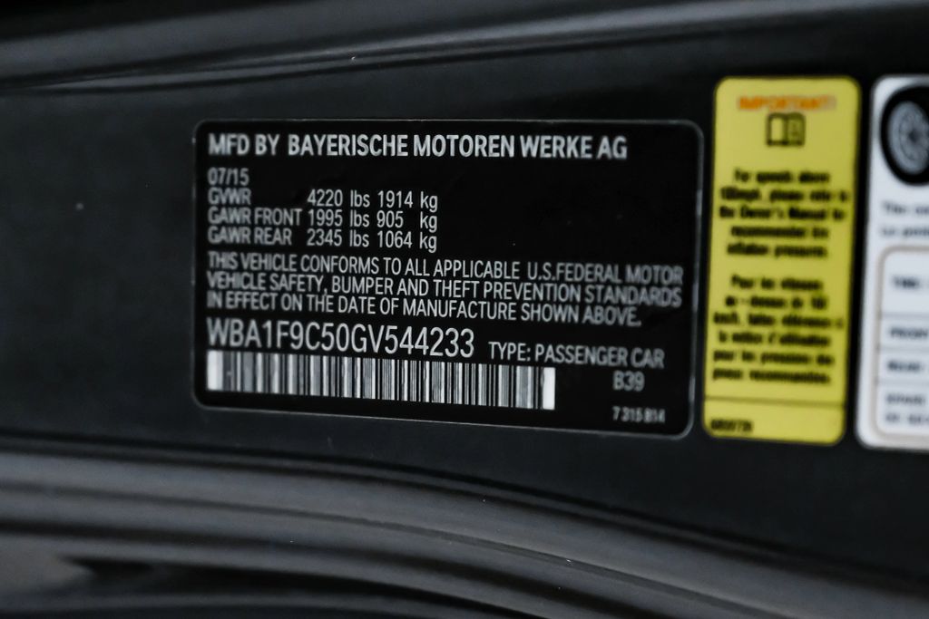 2016 BMW 2 SERIES COUPE 4-CYL, TURBO, 2.0 LITER 228I COUPE 2D