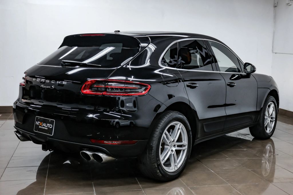 2016 PORSCHE MACAN SUV V6, TWIN TURBO, 3.0 LITER S SPORT UTILITY 4D