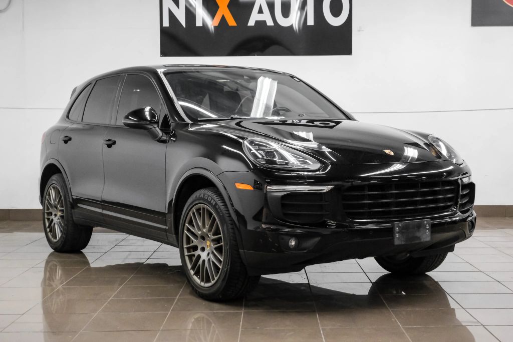 2018 PORSCHE CAYENNE SUV V6, 3.6 LITER PLATINUM EDITION SPORT UTILITY 4D