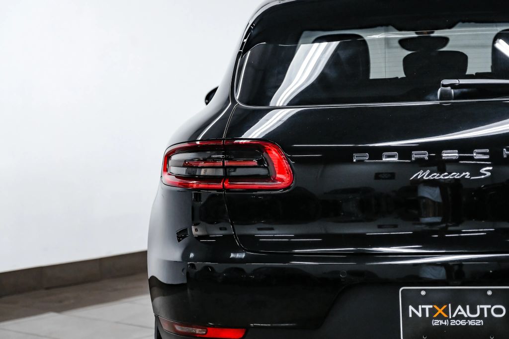 2016 PORSCHE MACAN SUV V6, TWIN TURBO, 3.0 LITER S SPORT UTILITY 4D