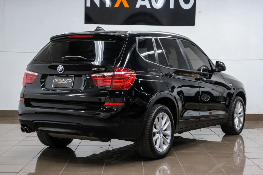 2017 BMW X3 SUV 4-CYL, TURBO, 2.0 LITER SDRIVE28I SPORT UTILITY 4D