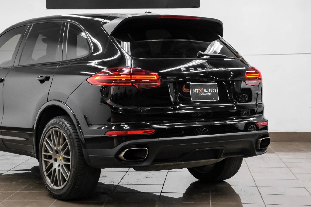 2018 PORSCHE CAYENNE SUV V6, 3.6 LITER PLATINUM EDITION SPORT UTILITY 4D