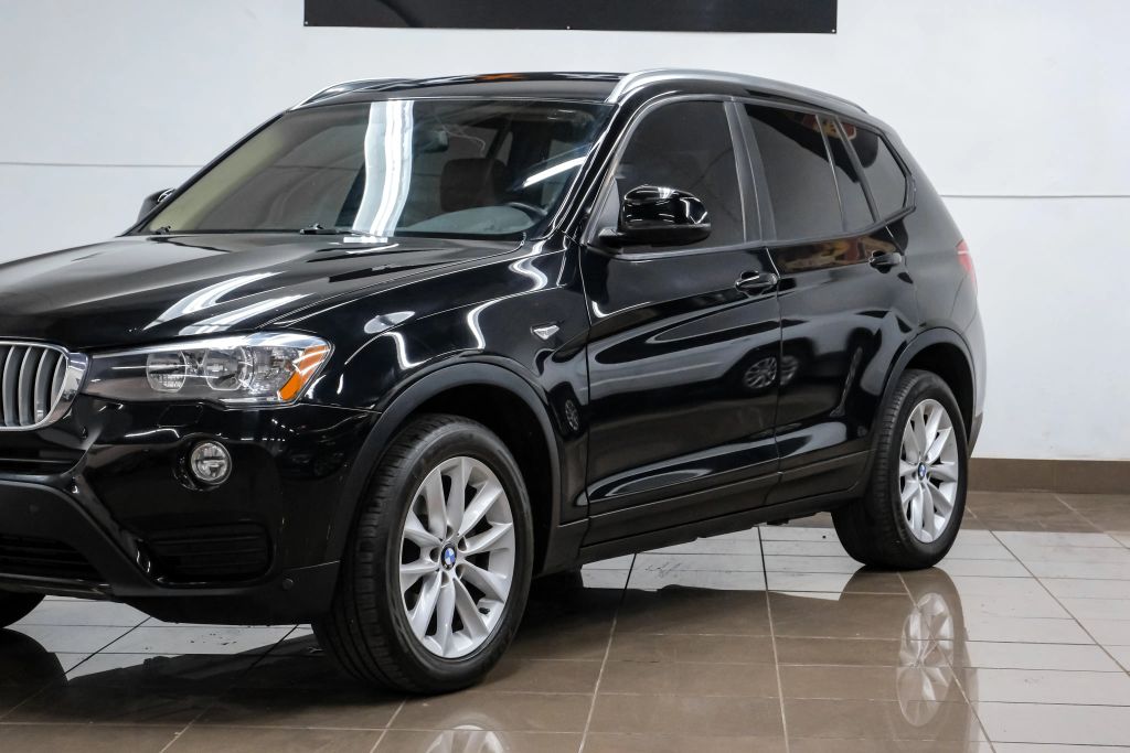 2017 BMW X3 SUV 4-CYL, TURBO, 2.0 LITER SDRIVE28I SPORT UTILITY 4D
