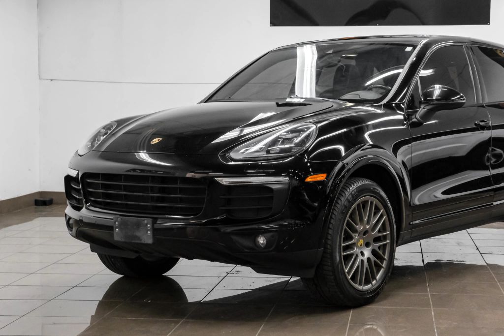 2018 PORSCHE CAYENNE SUV V6, 3.6 LITER PLATINUM EDITION SPORT UTILITY 4D