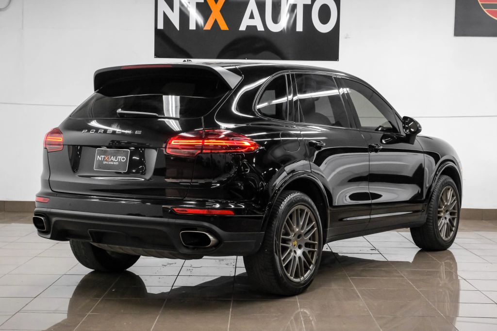 2018 PORSCHE CAYENNE SUV V6, 3.6 LITER PLATINUM EDITION SPORT UTILITY 4D