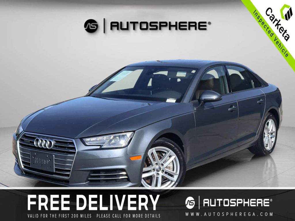 2017 AUDI A4 SEDAN 4-CYL, TURBO, 2.0 LITER PREMIUM SEDAN 4D