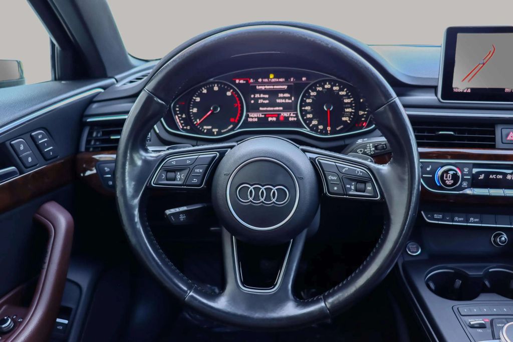 2017 AUDI A4 SEDAN 4-CYL, TURBO, 2.0 LITER PREMIUM SEDAN 4D
