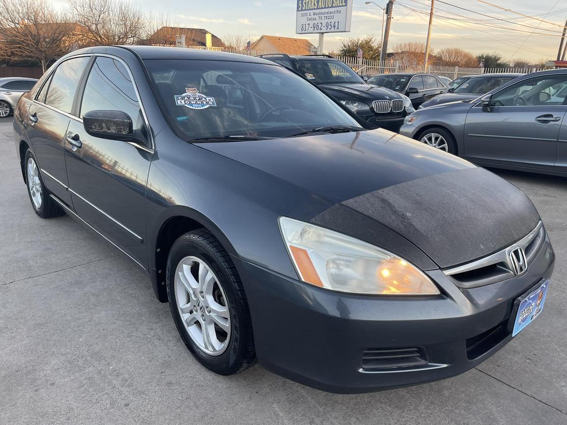 USED HONDA ACCORD 2007 for sale in Dallas, TX | 5 Stars Auto Sales