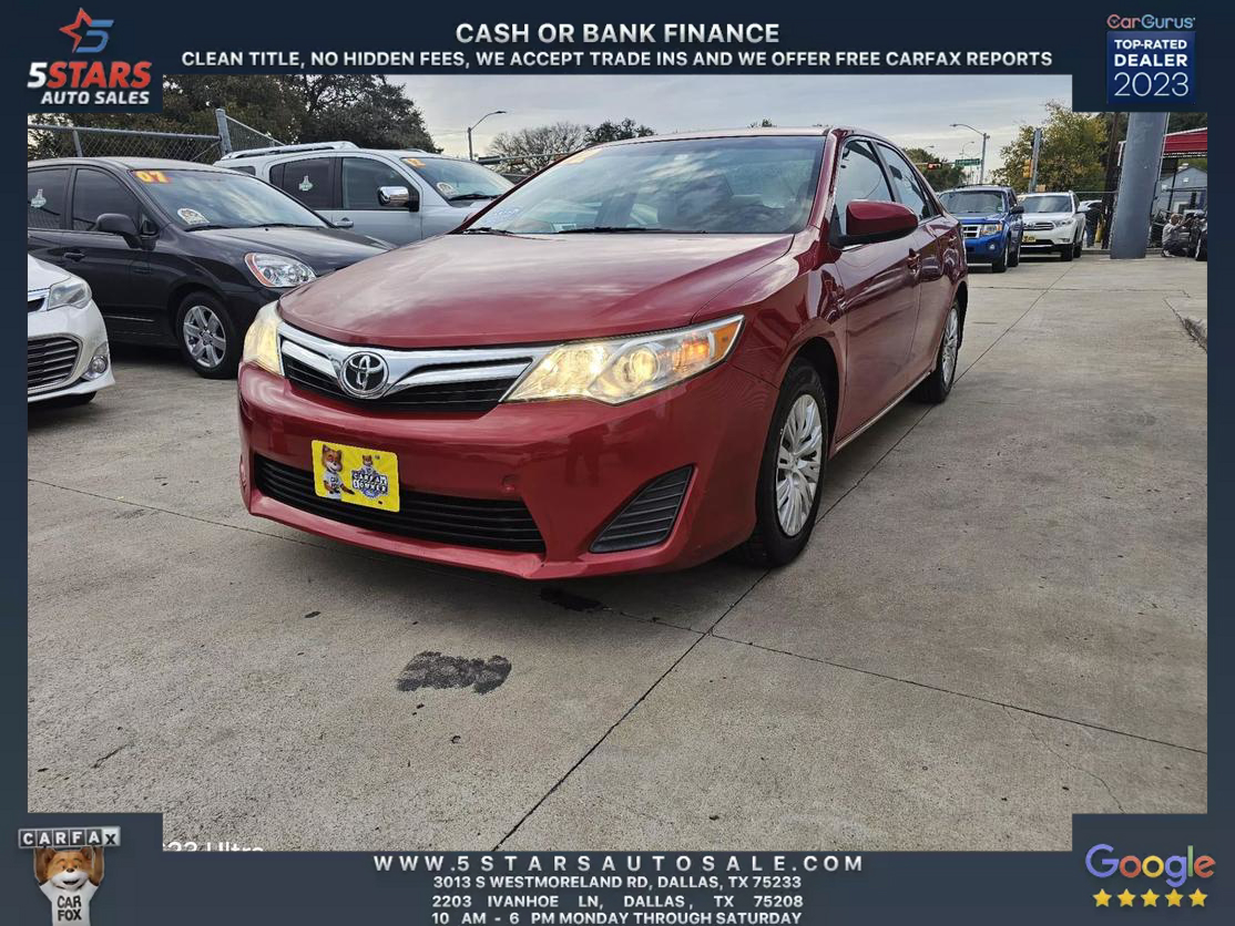 2012 Toyota Camry L photo 2