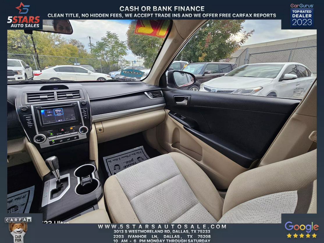 2012 Toyota Camry L photo 14