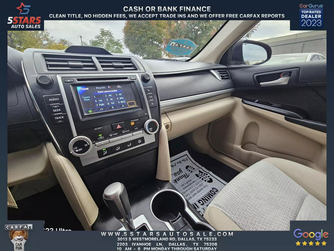 2012 Toyota Camry L photo 7