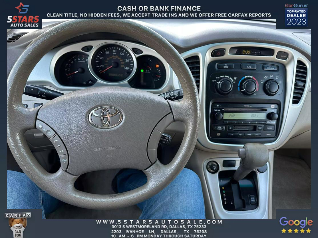 2004 Toyota Highlander Base photo 9