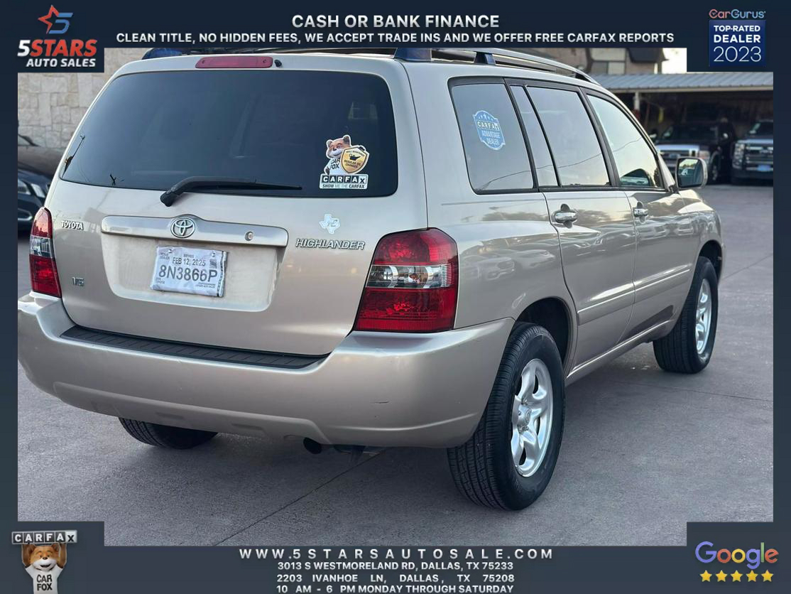 2004 Toyota Highlander Base photo 3