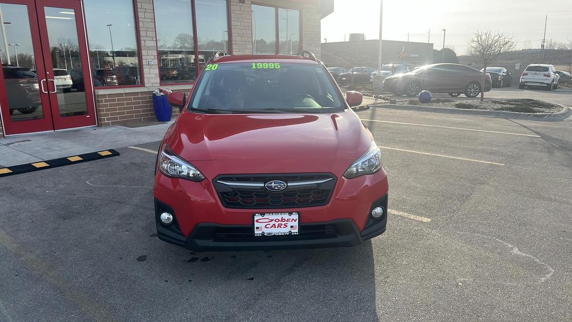 Used 2020 Subaru Crosstrek Premium with VIN JF2GTAPC3L8268947 for sale in Middleton, WI