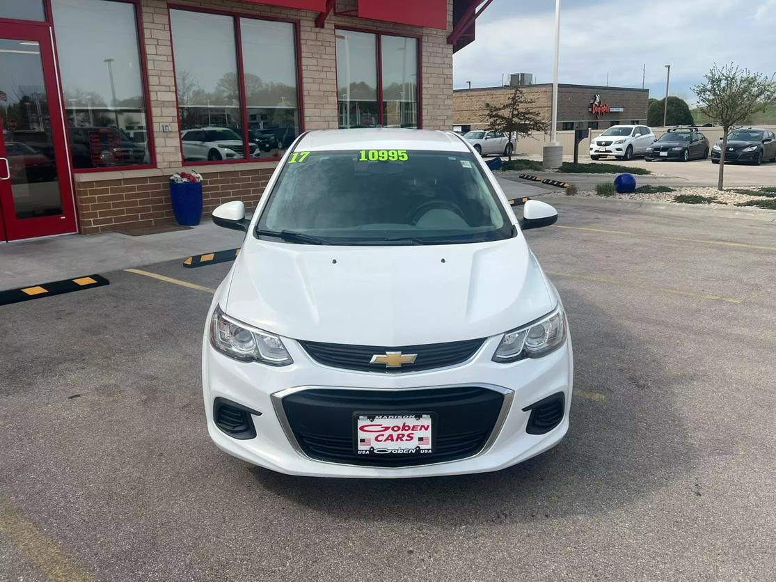 Used 2017 Chevrolet Sonic LT with VIN 1G1JG6SH3H4168976 for sale in Middleton, WI