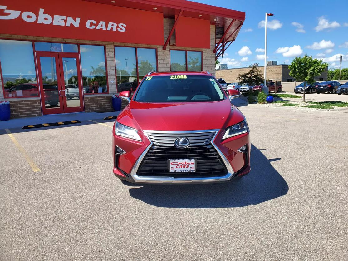 Used 2016 Lexus RX F SPORT with VIN 2T2BZMCA7GC029372 for sale in Middleton, WI