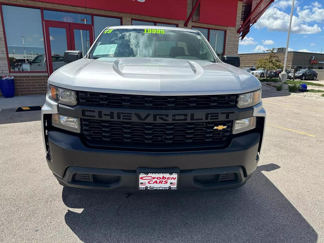 Used 2019 Chevrolet Silverado 1500 Work Truck with VIN 3GCNWAEF0KG202858 for sale in Middleton, WI