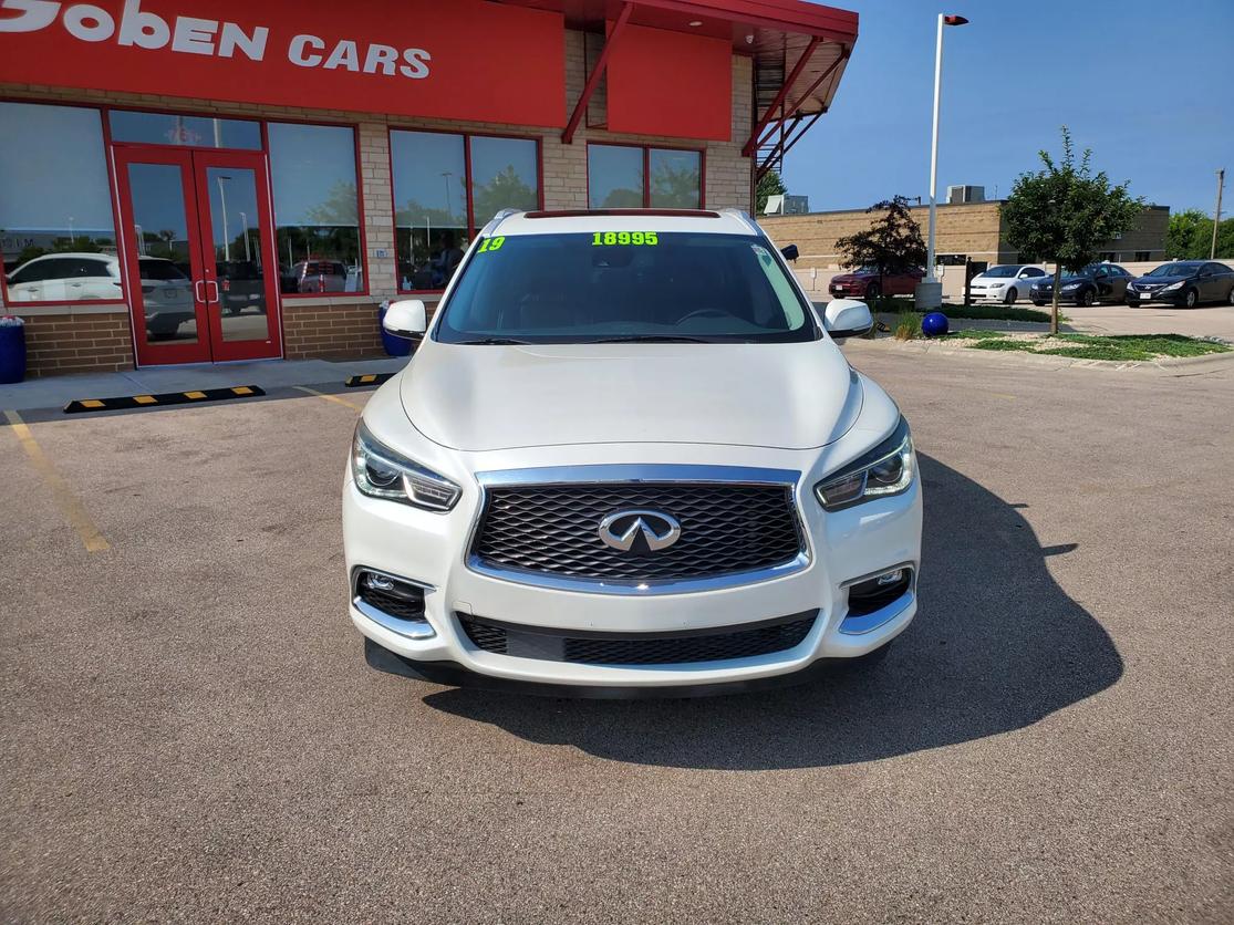 Used 2019 INFINITI QX60 LUXE with VIN 5N1DL0MN1KC503354 for sale in Middleton, WI