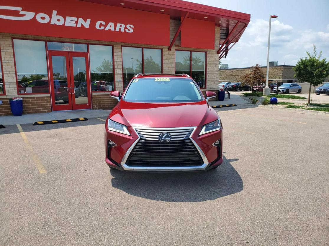 Used 2019 Lexus RX 350 with VIN 2T2BZMCA7KC168586 for sale in Middleton, WI