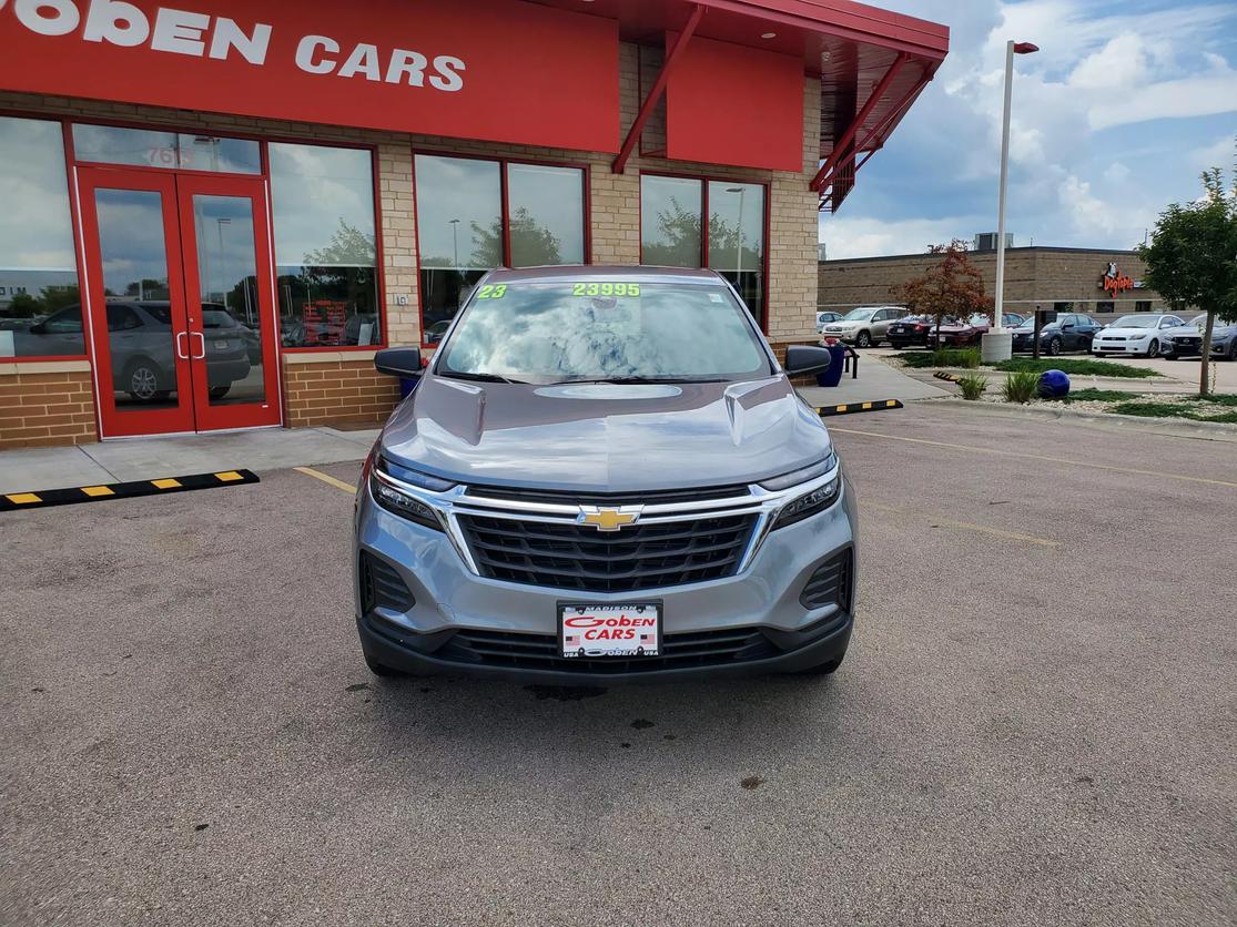 Used 2023 Chevrolet Equinox LS with VIN 3GNAXSEG5PL211412 for sale in Middleton, WI