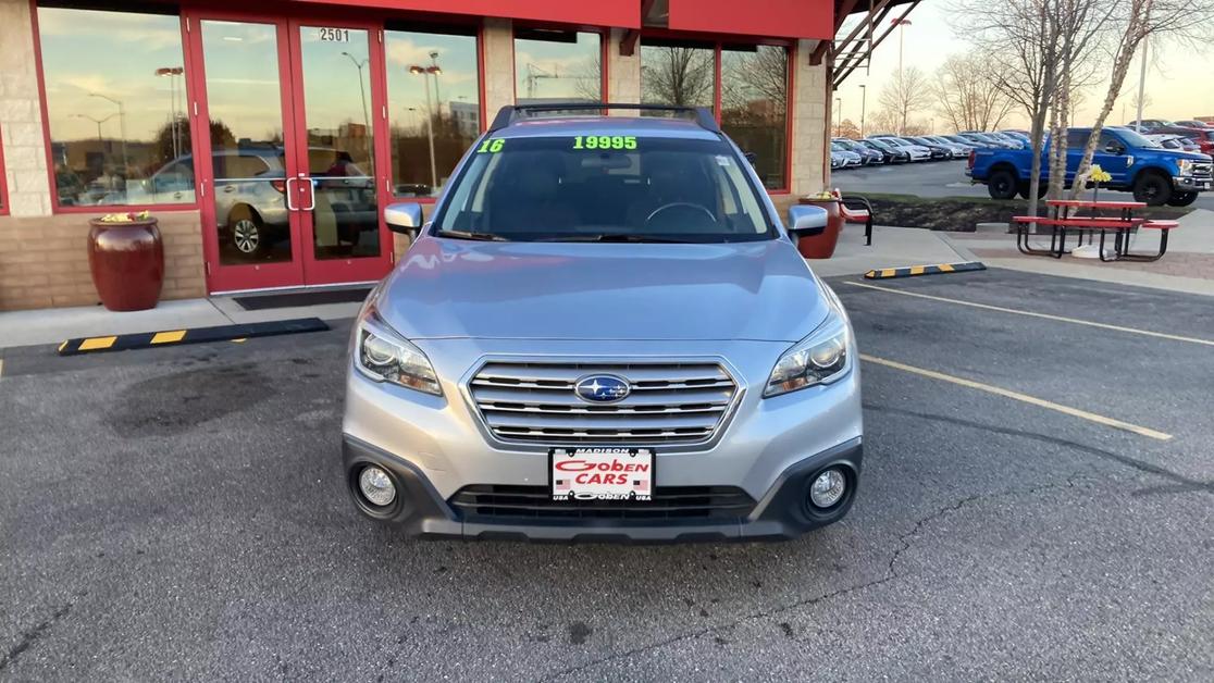 Used 2016 Subaru Outback Premium with VIN 4S4BSACC9G3261534 for sale in Middleton, WI