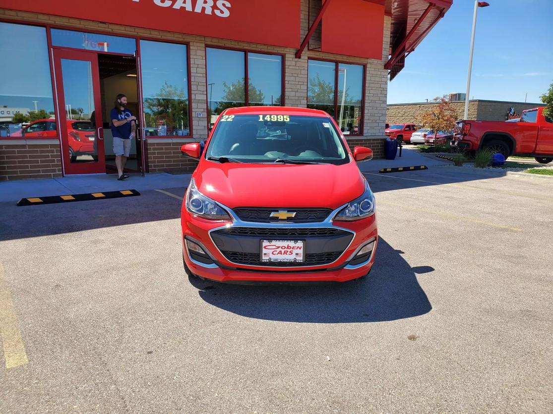 Used 2022 Chevrolet Spark 2LT with VIN KL8CF6SAXNC004267 for sale in Middleton, WI