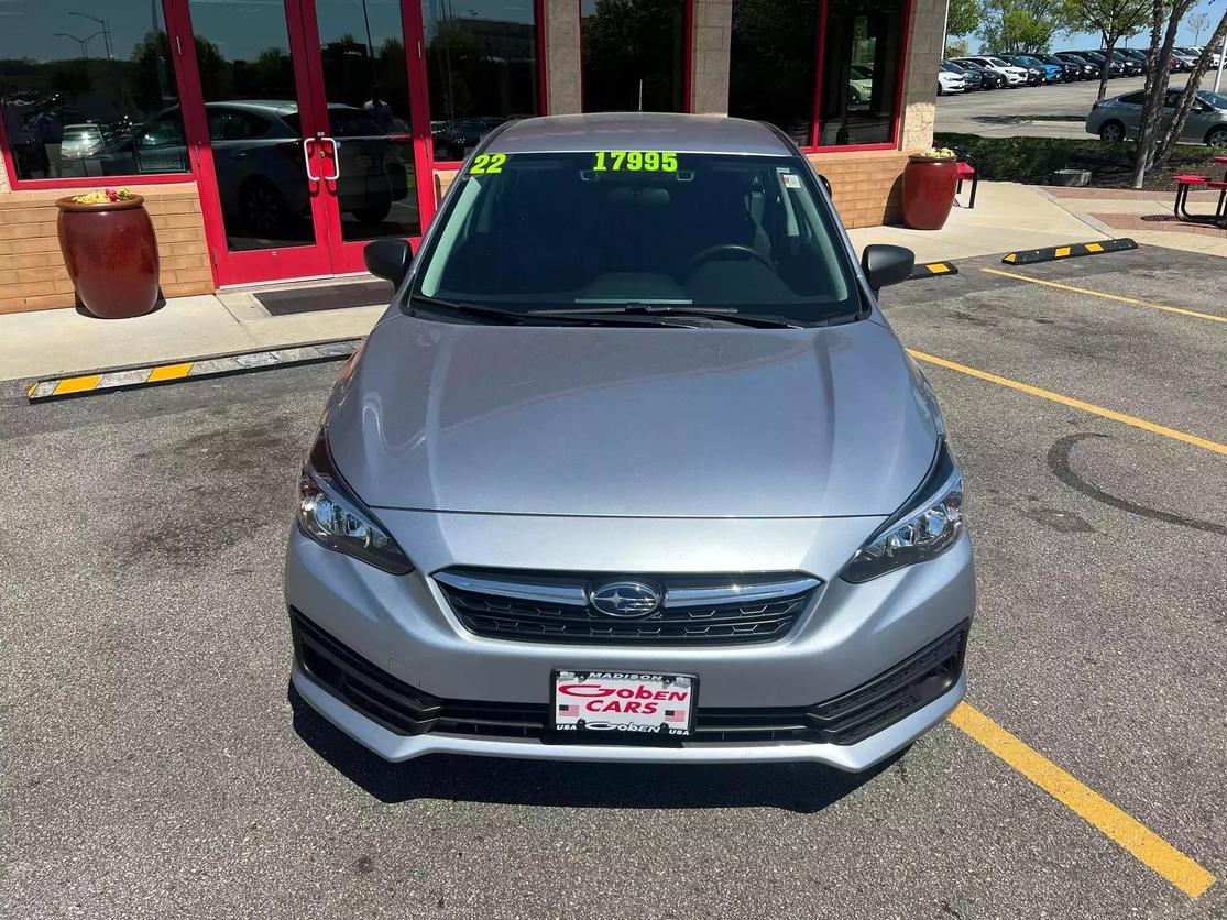 Used 2022 Subaru Impreza Base with VIN 4S3GTAB64N3714748 for sale in Middleton, WI