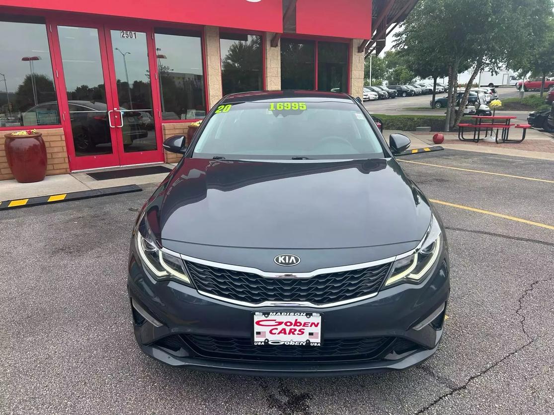 Used 2020 Kia Optima LX with VIN 5XXGT4L31LG398602 for sale in Middleton, WI