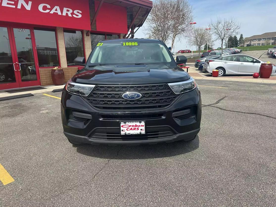 Used 2021 Ford Explorer Base with VIN 1FMSK8BH3MGA46788 for sale in Middleton, WI