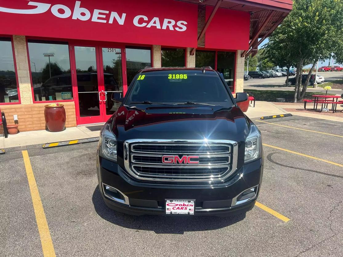 Used 2018 GMC Yukon SLT with VIN 1GKS2BKC3JR348947 for sale in Middleton, WI