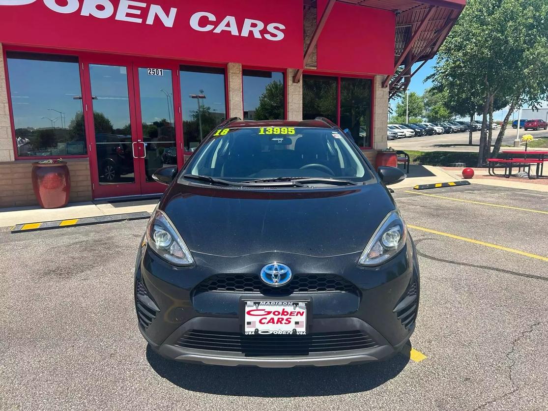 Used 2018 Toyota Prius c Two with VIN JTDKDTB38J1617096 for sale in Middleton, WI