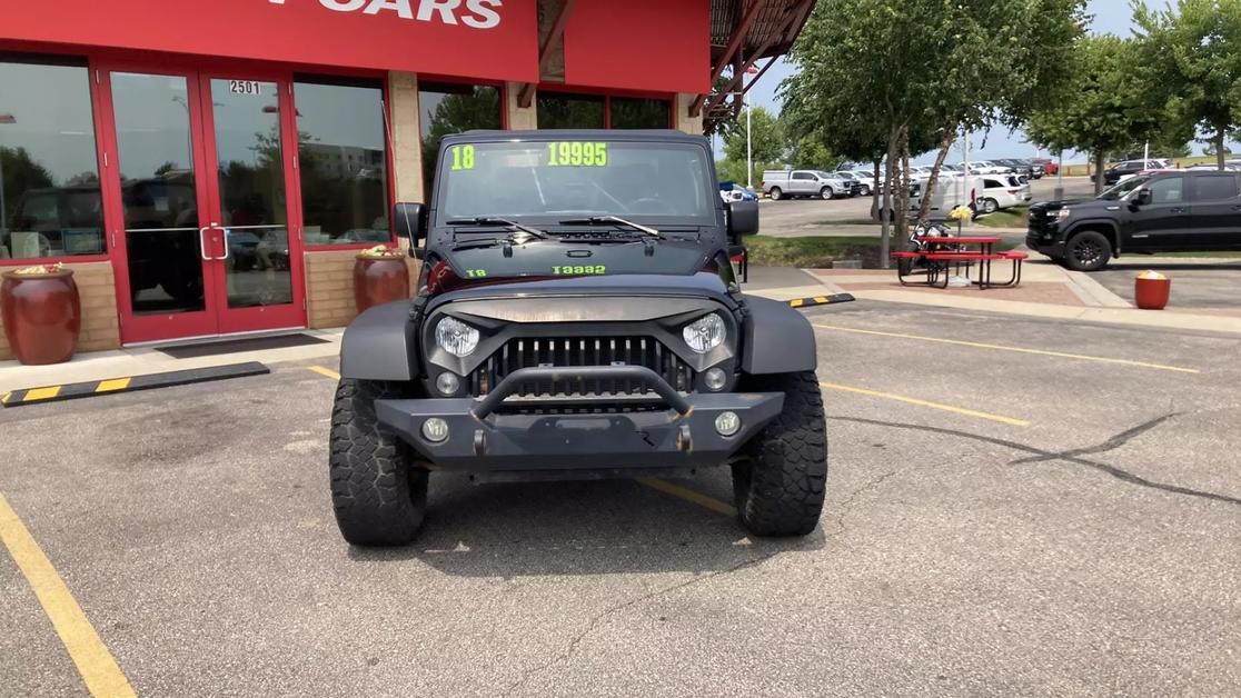 Used 2018 Jeep Wrangler Sport with VIN 1C4AJWAG0JL900297 for sale in Middleton, WI