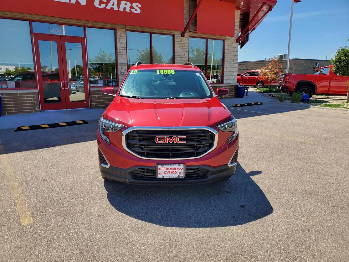 Used 2019 GMC Terrain SLE with VIN 3GKALMEV5KL372743 for sale in Middleton, WI