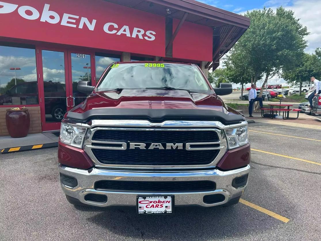 Used 2019 RAM Ram 1500 Pickup Tradesman with VIN 1C6SRFCT2KN592621 for sale in Middleton, WI