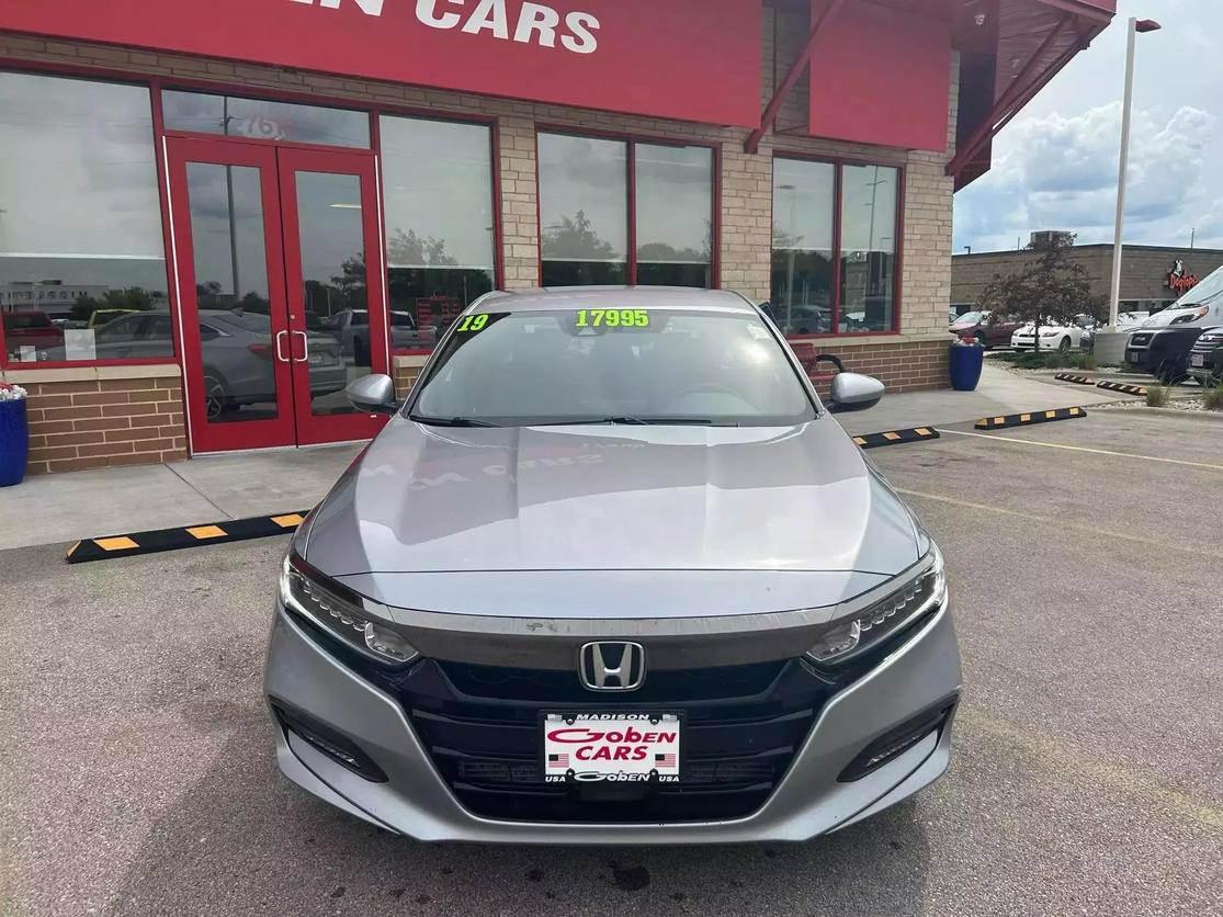 Used 2019 Honda Accord Sport with VIN 1HGCV1F35KA145605 for sale in Middleton, WI