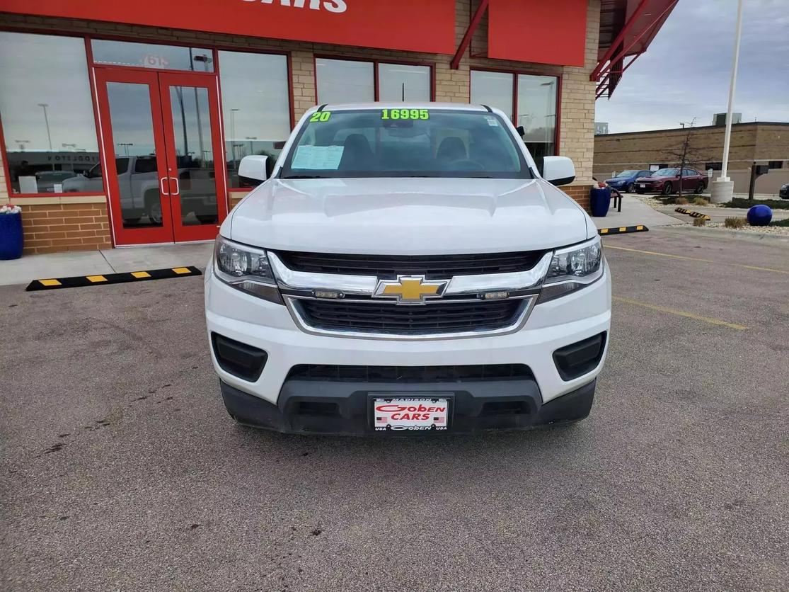 Used 2020 Chevrolet Colorado LT with VIN 1GCHSCEA1L1154120 for sale in Middleton, WI