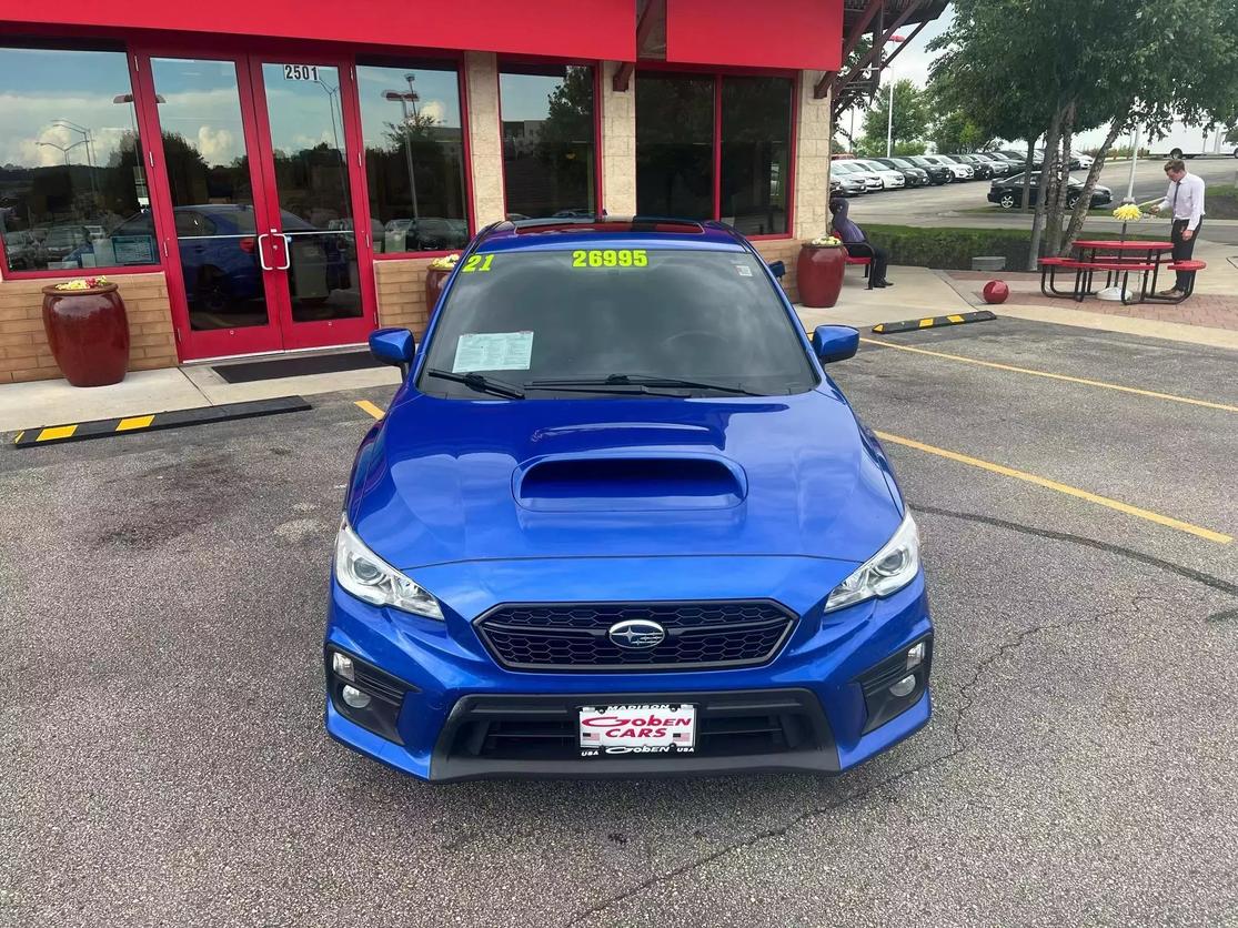 Used 2021 Subaru WRX Premium with VIN JF1VA1C64M9809792 for sale in Middleton, WI