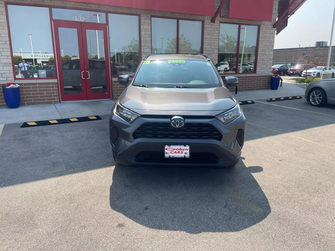 Used 2020 Toyota RAV4 LE with VIN 4T3MWRFV3LU007578 for sale in Middleton, WI