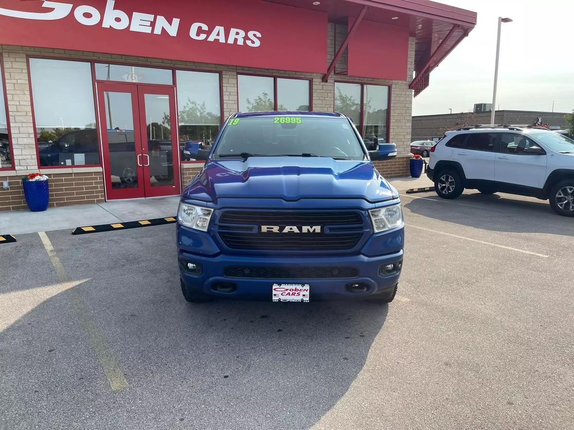 Used 2019 RAM Ram 1500 Big Horn with VIN 1C6RRFMGXKN845992 for sale in Middleton, WI