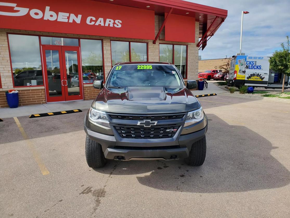 Used 2017 Chevrolet Colorado ZR2 with VIN 1GCGTEEN4H1284407 for sale in Middleton, WI