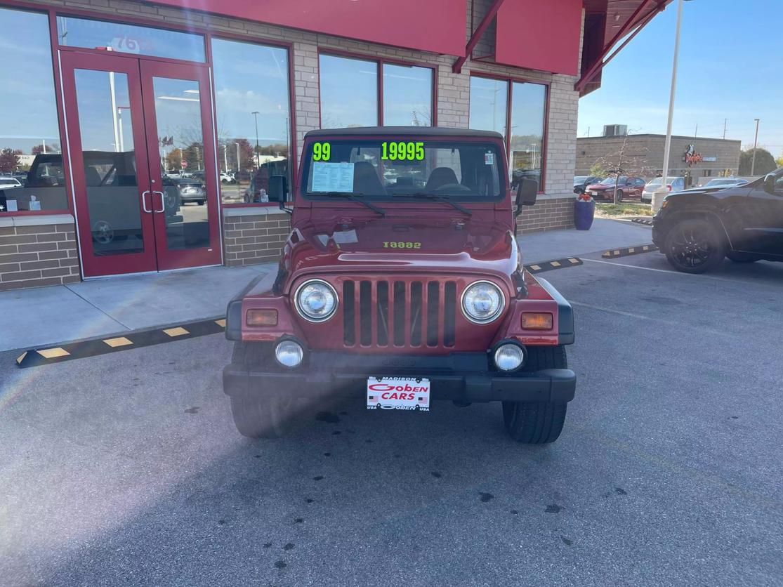 Used 1999 Jeep Wrangler SPORT with VIN 1J4FY19S6XP446226 for sale in Middleton, WI