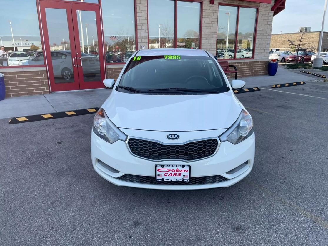 Used 2016 Kia Forte LX with VIN KNAFK4A67G5476674 for sale in Middleton, WI