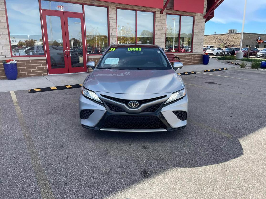 Used 2020 Toyota Camry XSE with VIN 4T1KZ1AK2LU040710 for sale in Middleton, WI