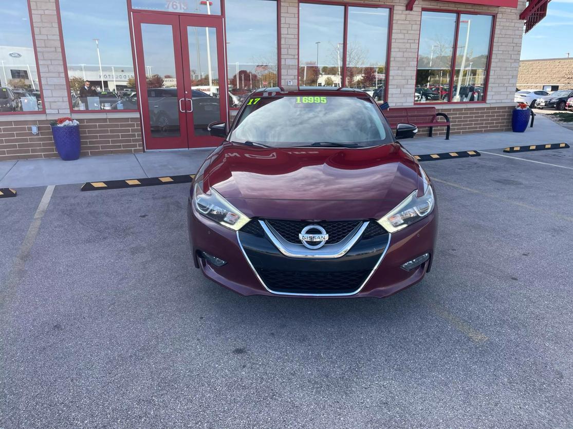 Used 2017 Nissan Maxima Platinum with VIN 1N4AA6AP8HC432836 for sale in Middleton, WI