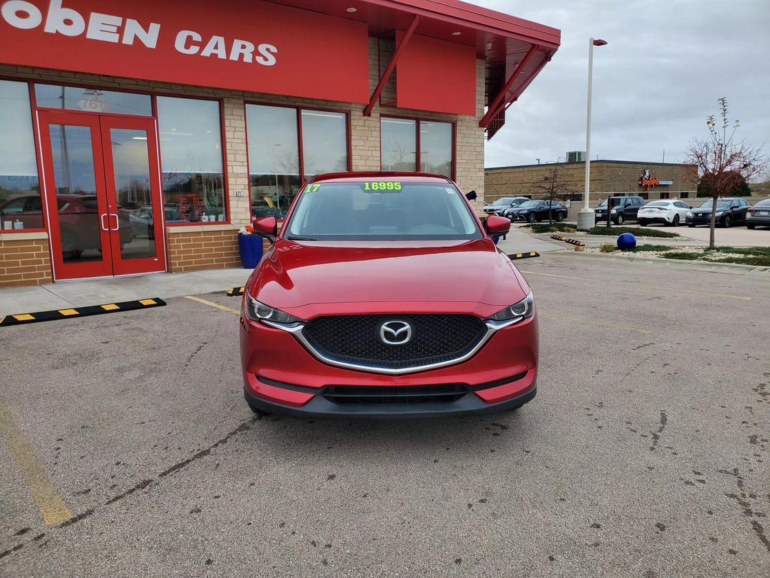 Used 2017 Mazda CX-5 Sport with VIN JM3KFABL0H0147717 for sale in Middleton, WI