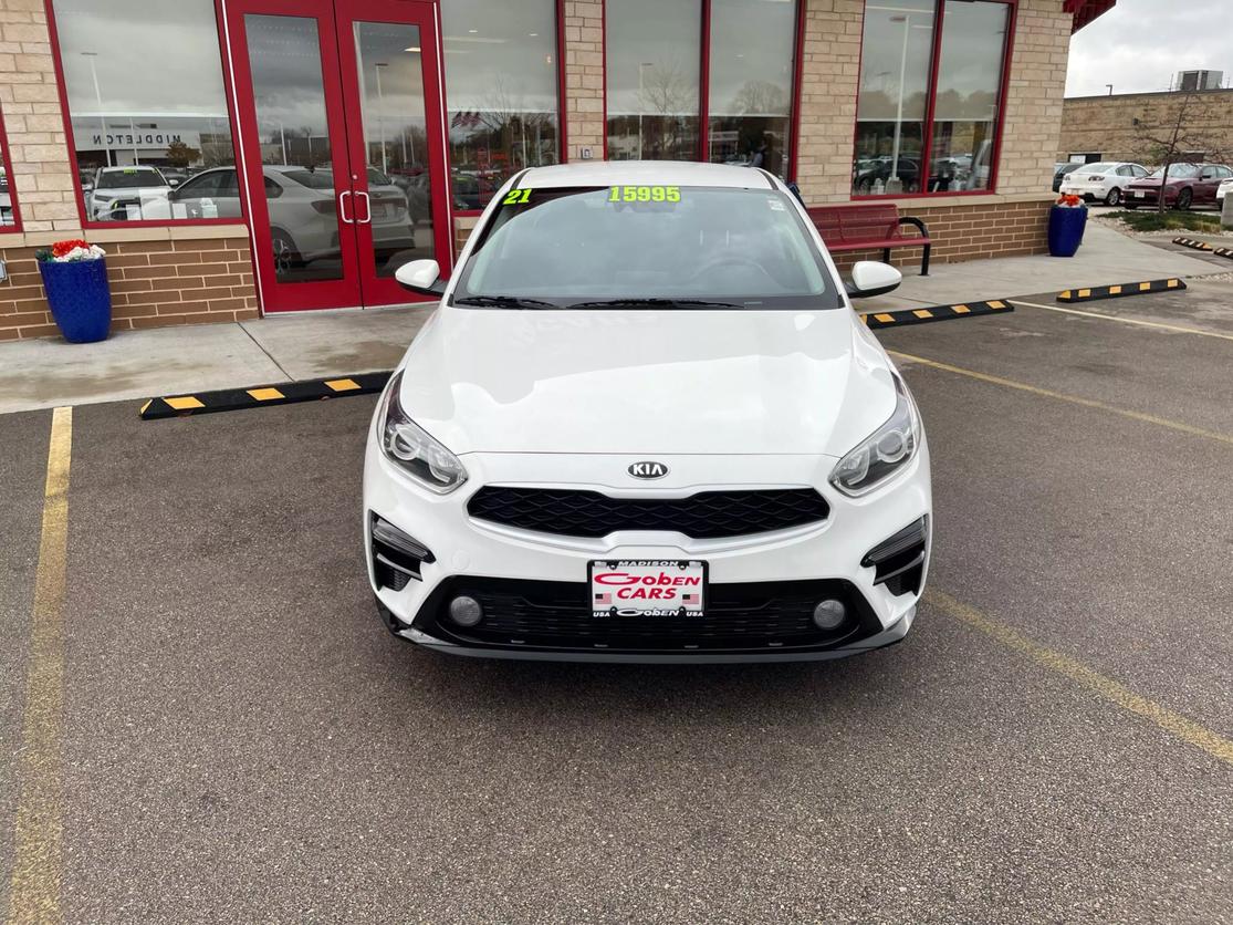 Used 2021 Kia Forte LXS with VIN 3KPF24AD0ME375073 for sale in Middleton, WI